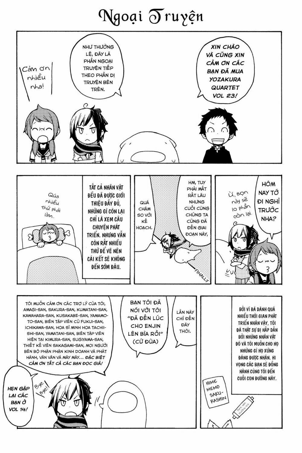 yozakura quartet chapter 131.5 24