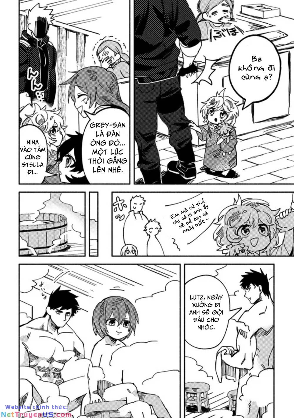 akuninzura shita b-kyuu boukensha - shujinkou to sono osananajimi-tachi no papa ni naru chapter 3.2 12