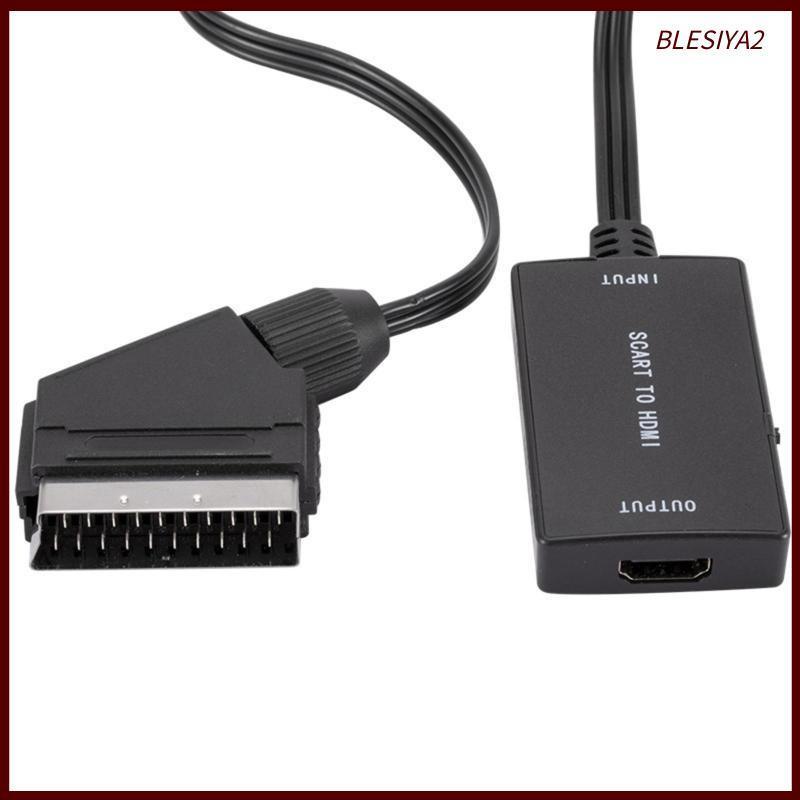 Bộ chuyển đổi Scart sang HDMI Video 1080p/720P Audio đầu ra cho DVD TV