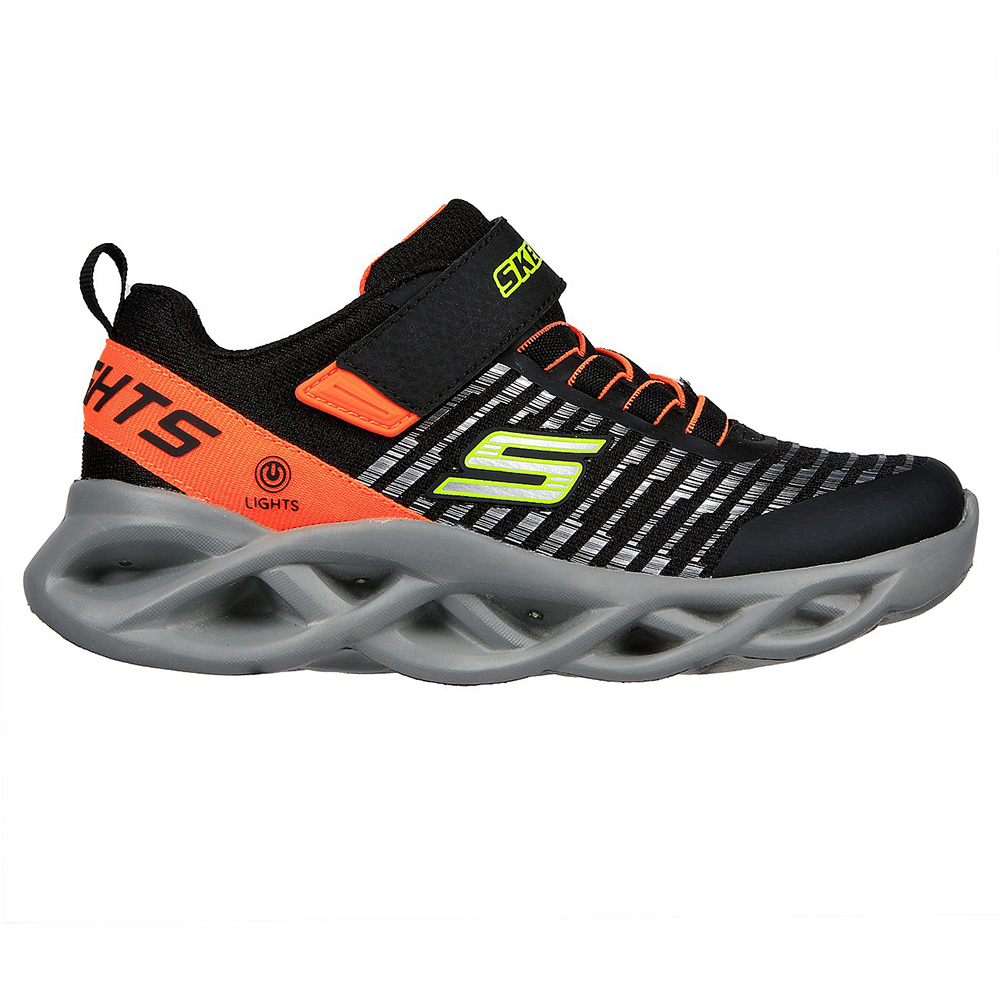 Skechers Bé Trai Giày Thể Thao Twisty Brights - 401650L-BKOR