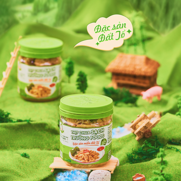 Combo 3 Hộp Thịt Chua Truyền Thống Trường Foods 180g/Hộp