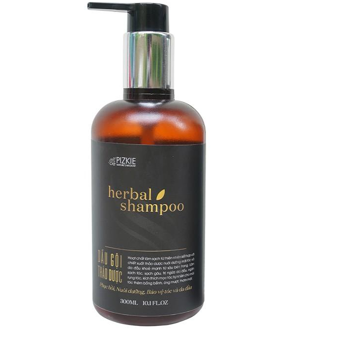 Dầu Gội Thảo Dược HERBAL SHAMPOO 300ml - Ngăn Ngừa Gàu, Kích Thích Mọc Tóc .