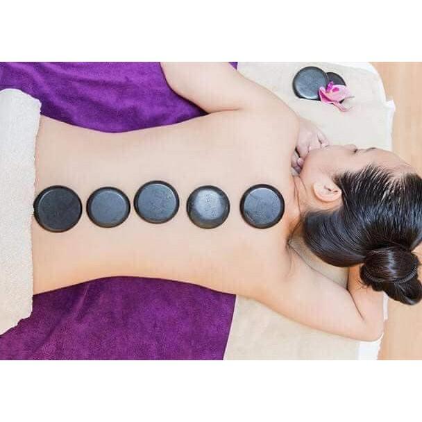 Bộ đá nóng massage 16 viên dùng cho spa