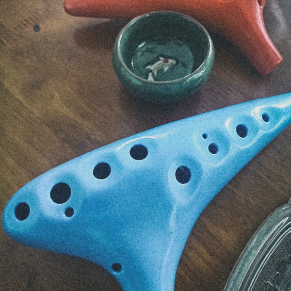 Sáo Đất Ocarina Nhựa 12 Lỗ Không Lo Rơi Vỡ Chuẩn AC