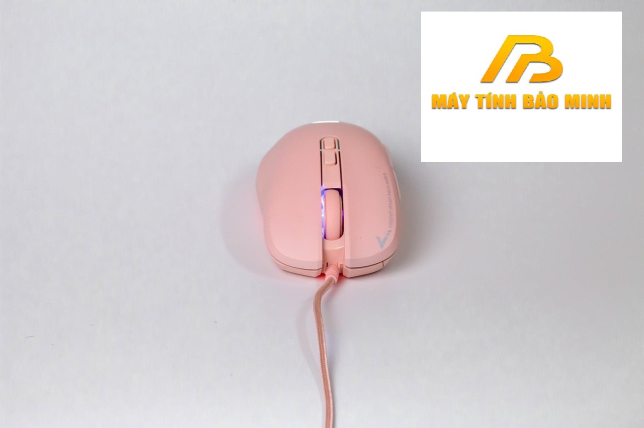 Chuột Gaming Fuhlen G90 Màu Hồng - Hàng Chính Hãng