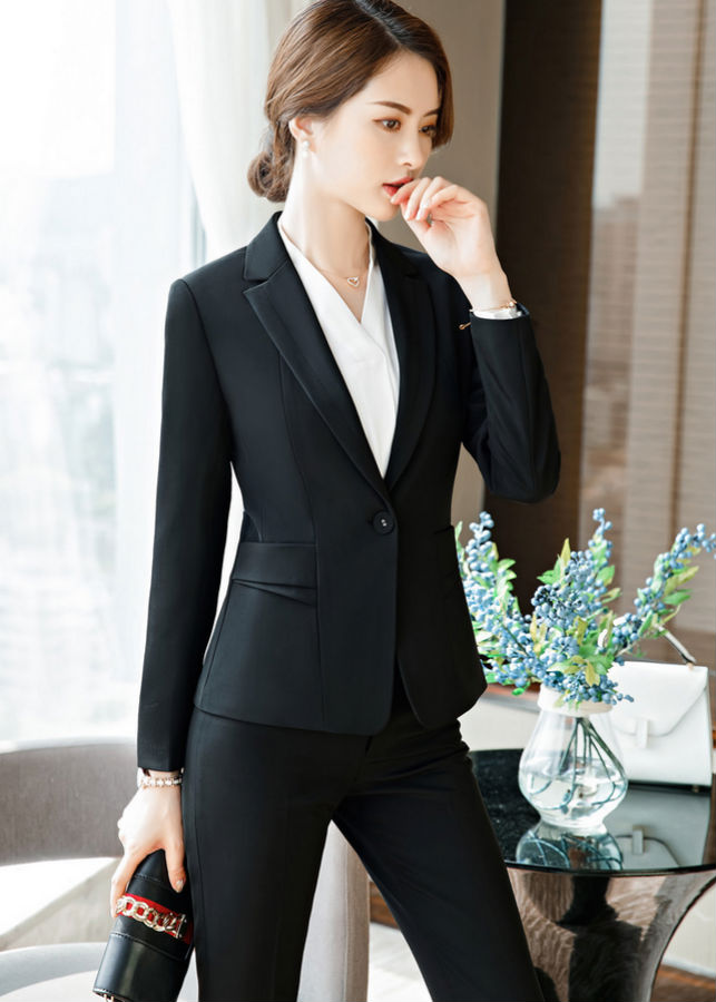 Bộ Vest Áo Quần Nữ Titishop ACC179 - Đen (Size