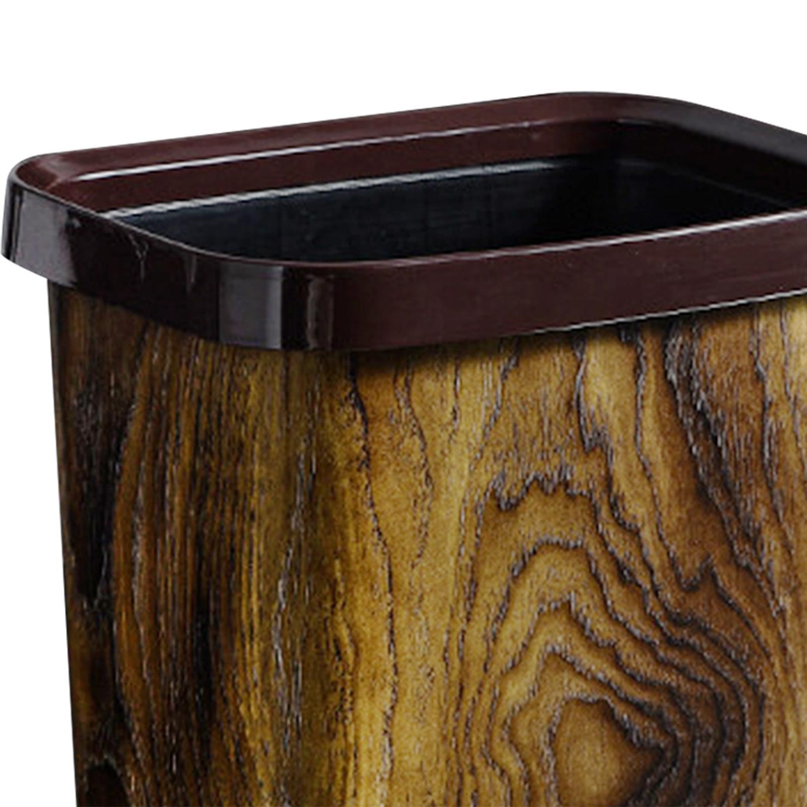 Trash Can Decorative Garbage Container Garbage Container Bin for Home Office