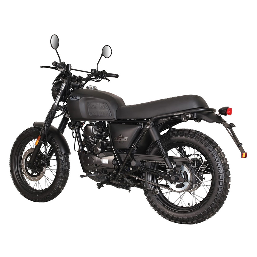 Xe Mô Tô Brixton Scrambler BX150X - Đen