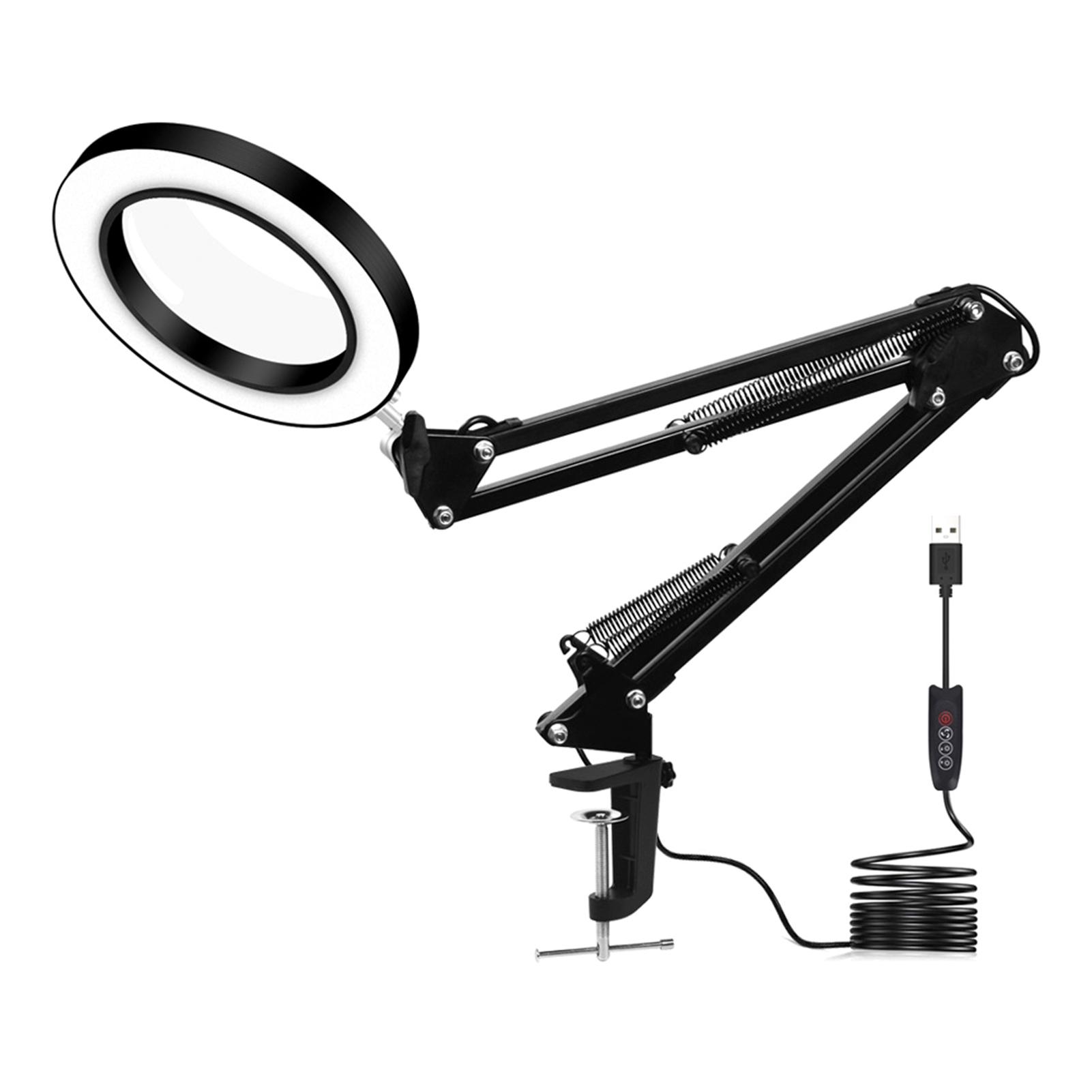 Đèn Led Độ phóng đại 5 lần Ba chế độ điều chỉnh độ sáng