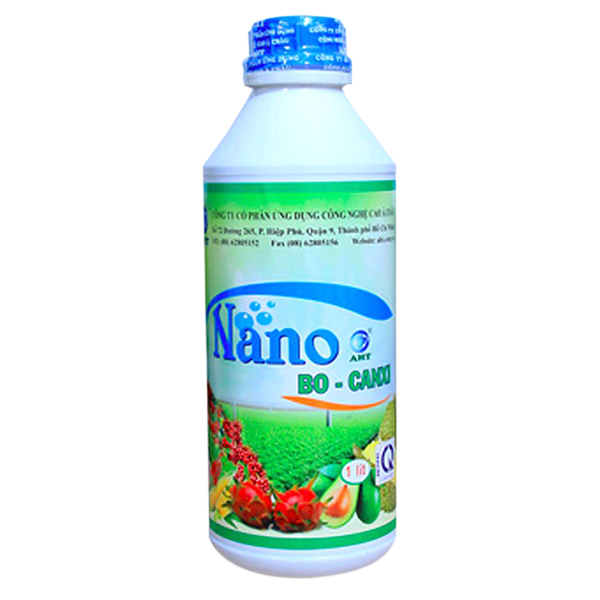 Phân bón  vi lượng Nano Bo-Canxi AHT (1000ml)