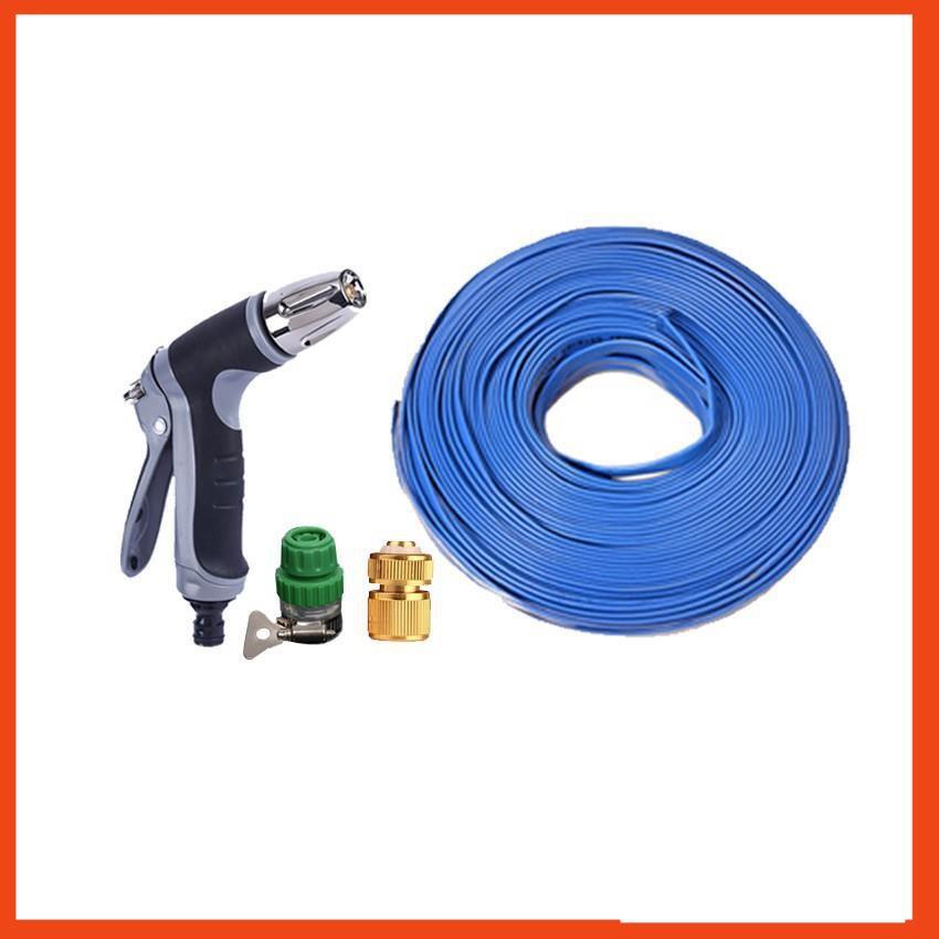 Bộ dây vòi xịt nước rửa xe,tưới cây tăng áp 3 lần 20m 206817