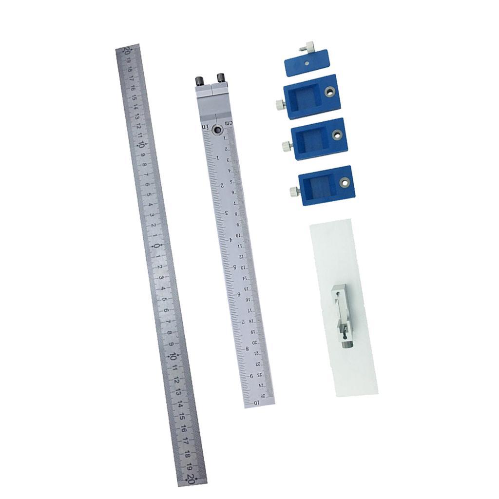 NEW Drill Guide Sleeve Cabinet Hardware Jig Hole Furniture punching Tool #2