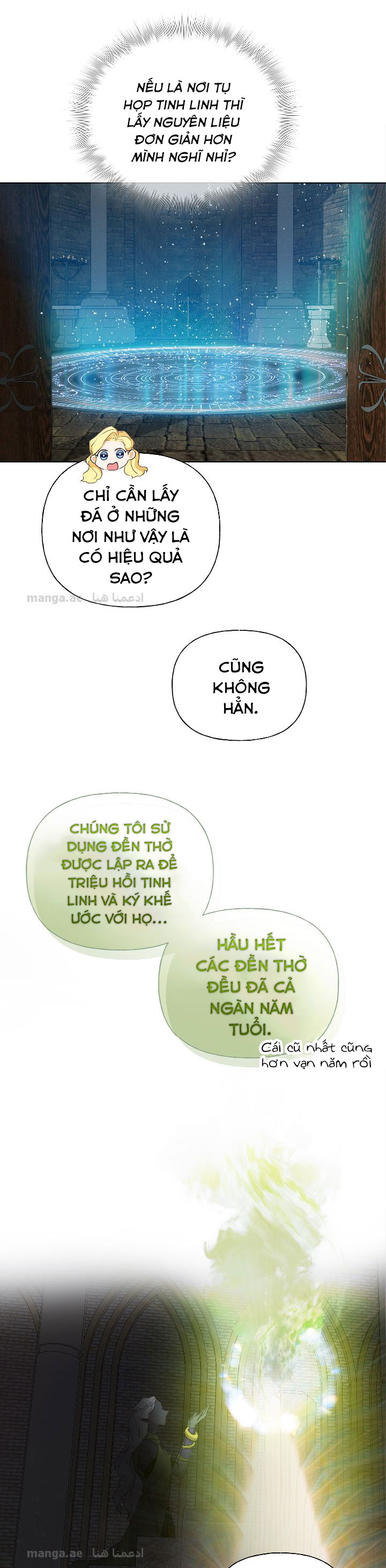 triệu hồi sư với mái tóc màu hoàng kim chapter 73.1 5