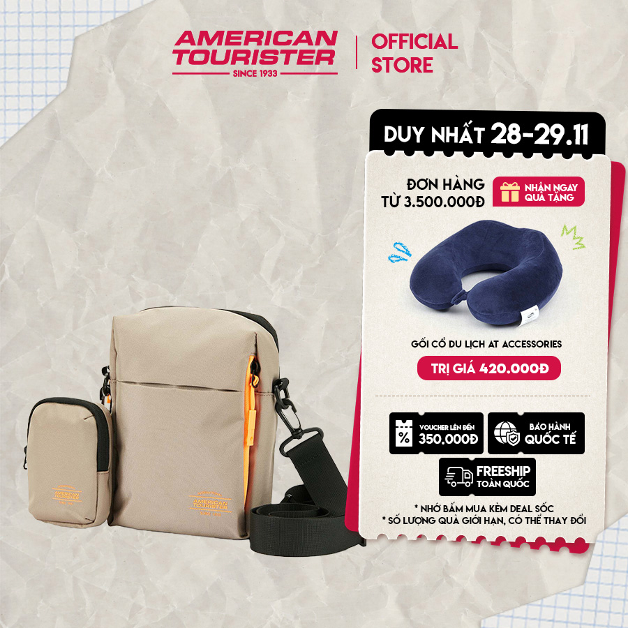 Túi đeo chéo American Tourister Orbit Crossbody Bag AS - Rigel