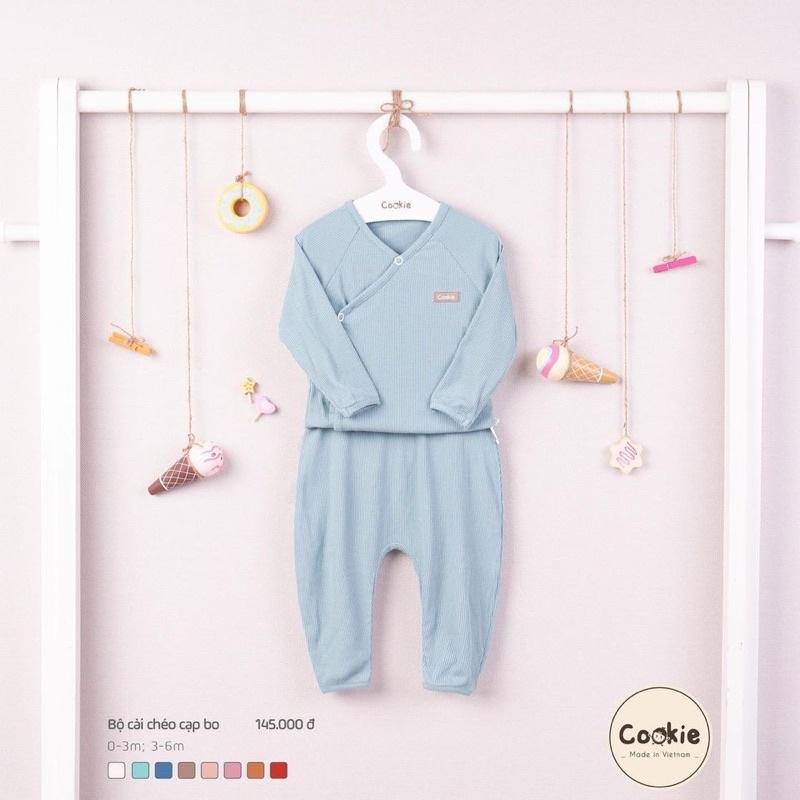 BỘ CÀI CHÉO CẠP BO - Caramel - 0-3m (3-5.5kg)