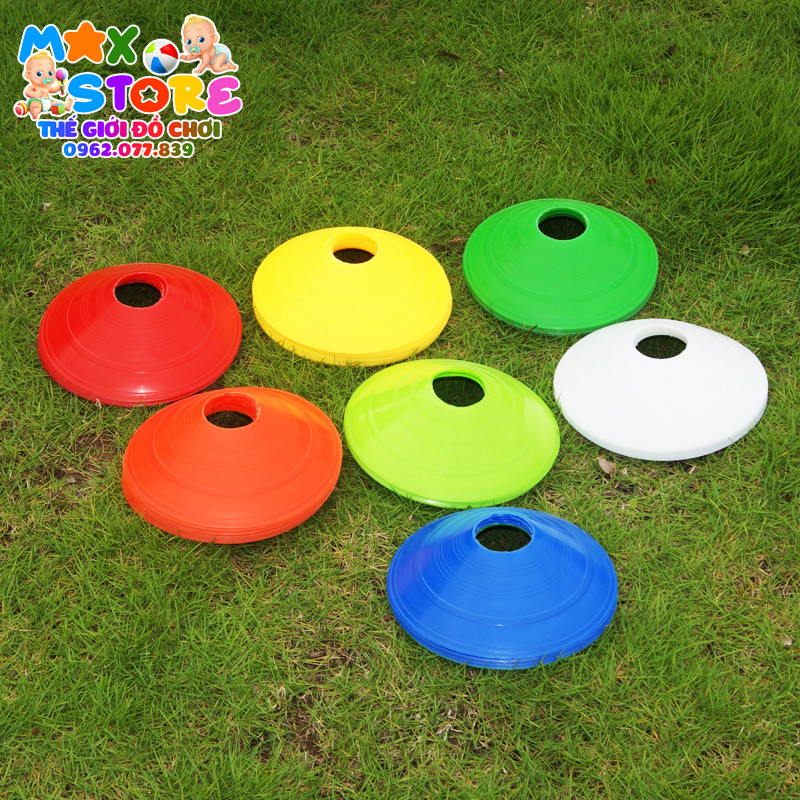 Set Chóp lùn chóp nấm cho trẻ vận động bật nhảy đường kính lớn - Màu Ngẫu Nhiên