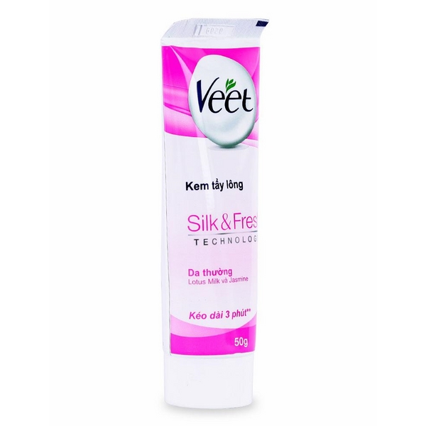 Kem Tẩy Lông Cho Da Thường Silk Và Fresh Veet (50g)