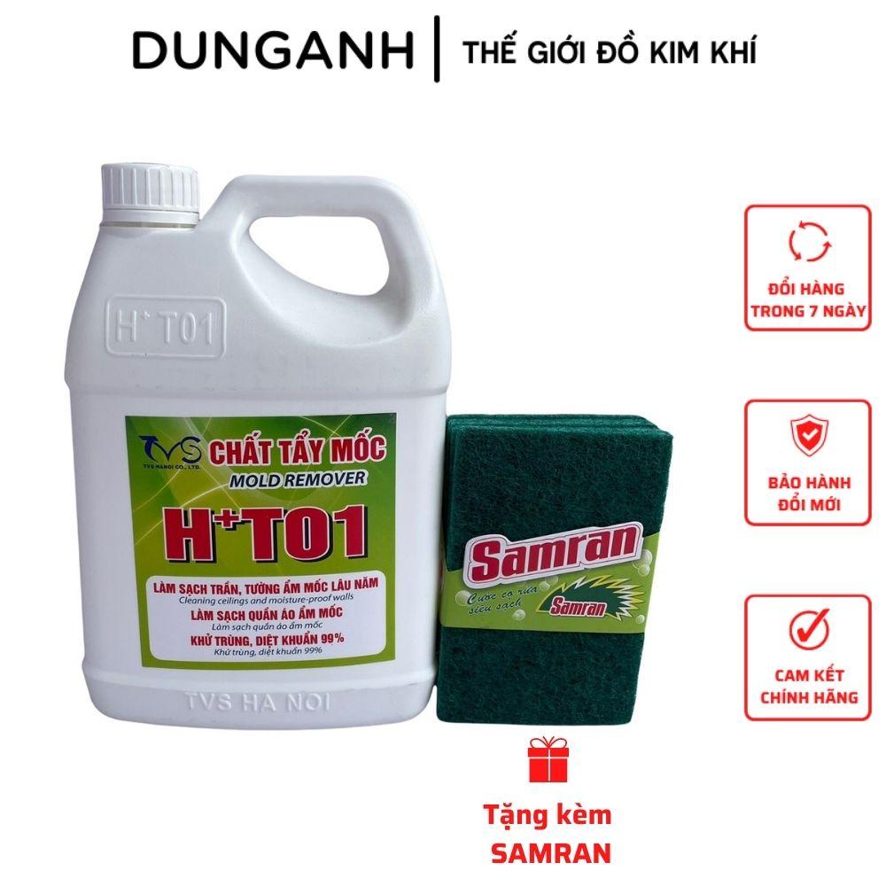 Tẩy mốc tường Kim Khí Dung Anh tẩy mốc quần áo, tẩy mốc tường HT01 hộp 1,8kg