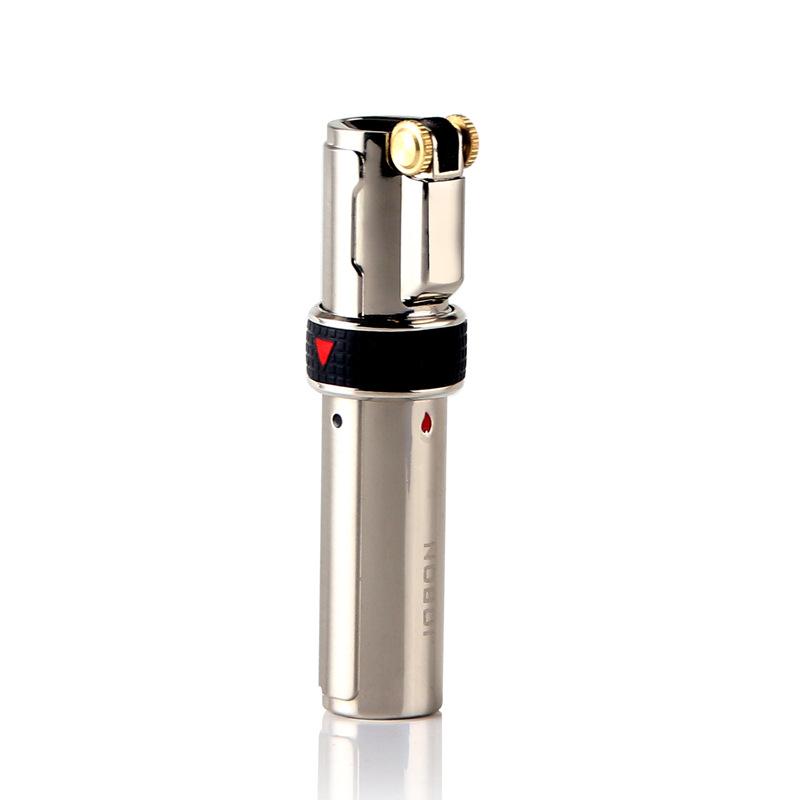 Vỏ Hột Quẹt Bật Lửa Jobon ZB-696 Khò 3 Tia Sử Dụng Gas Đá Cao Cấp Có Khóa Rảnh Tay - Nhiều Màu