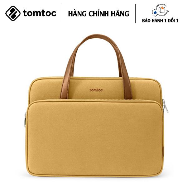 TÚI XÁCH TOMTOC BRIEFCASE PREMIUM DANHF CHO MACB 13”/14”, ULT.RABO.OK 13″ bảo vệ máy tính xách tay - HÀNG CHÍNH HÃNG