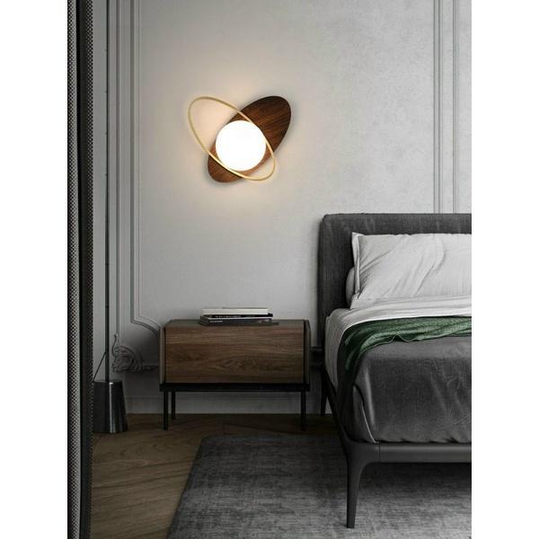 Đèn tường trang trí Bắc Âu, đèn phòng khách, đèn cầu thang, tặng kèm bóng led