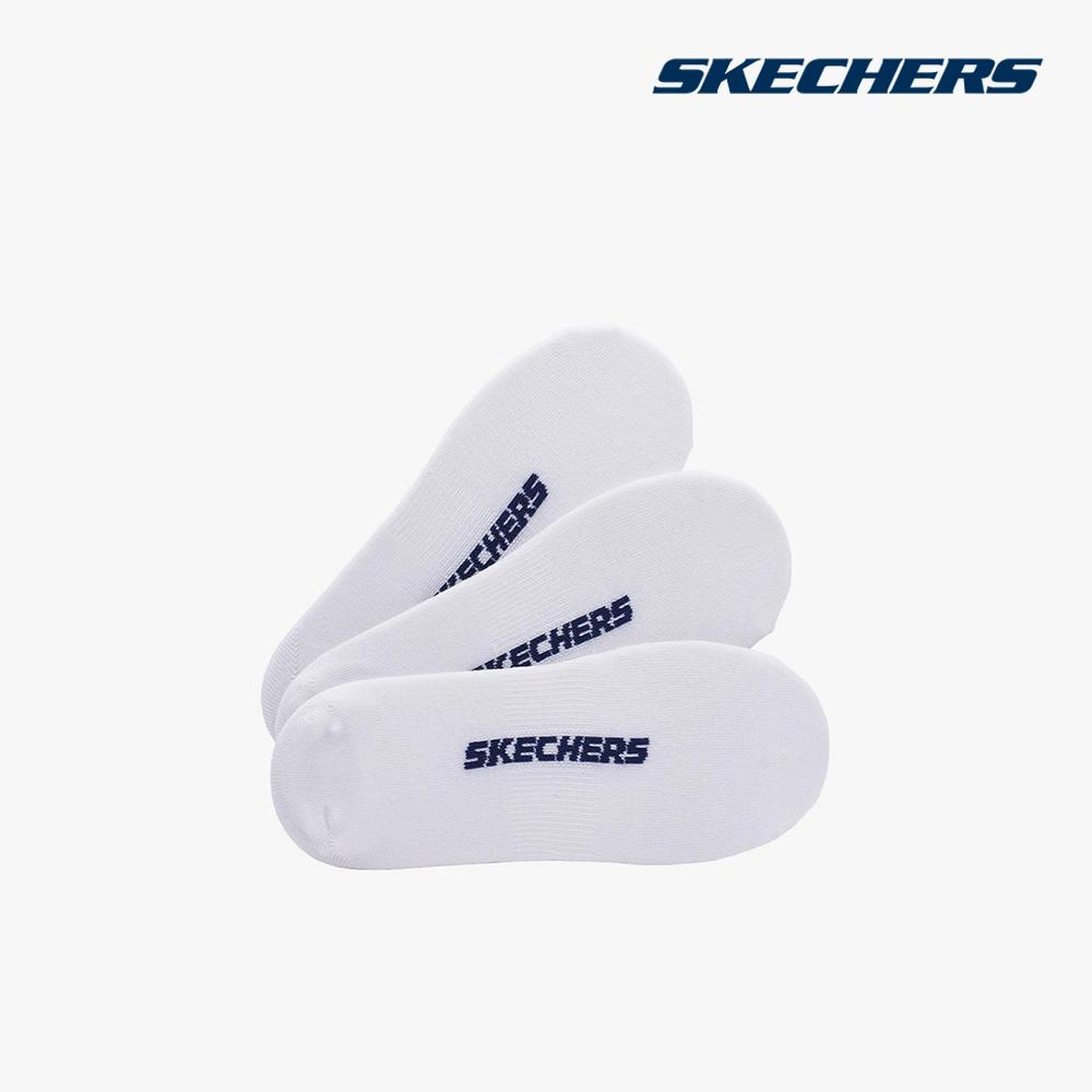 SKECHERS - Set 3 đôi vớ nam cổ thấp thời trang Microfiber Non Terry S115749-110