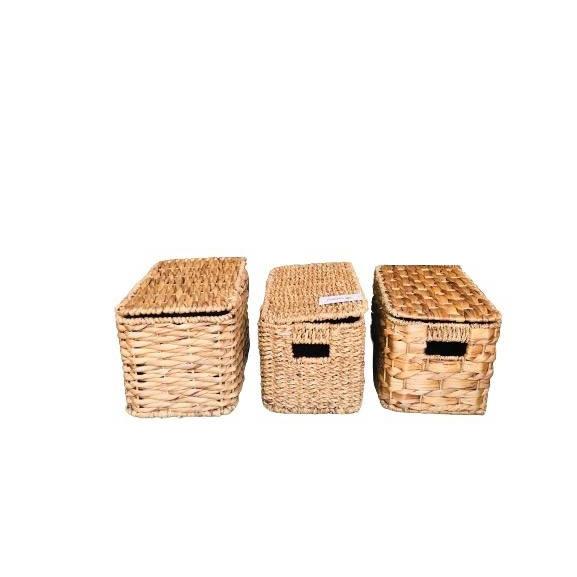 Hộp lục bình đựng đồ có nắp đậy
