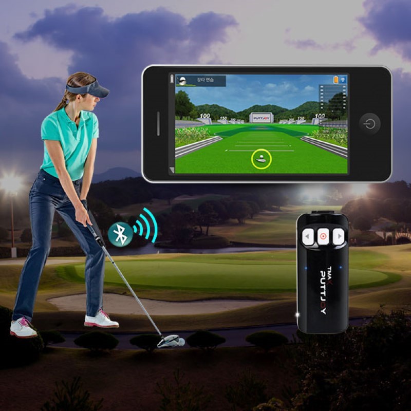 Thiết Bị Chơi Golf Mô Phỏng Cao Cấp Tại Nhà TMAX PUTTJOY: Nhỏ Gọn, App Chơi Golf Miễn Phí.