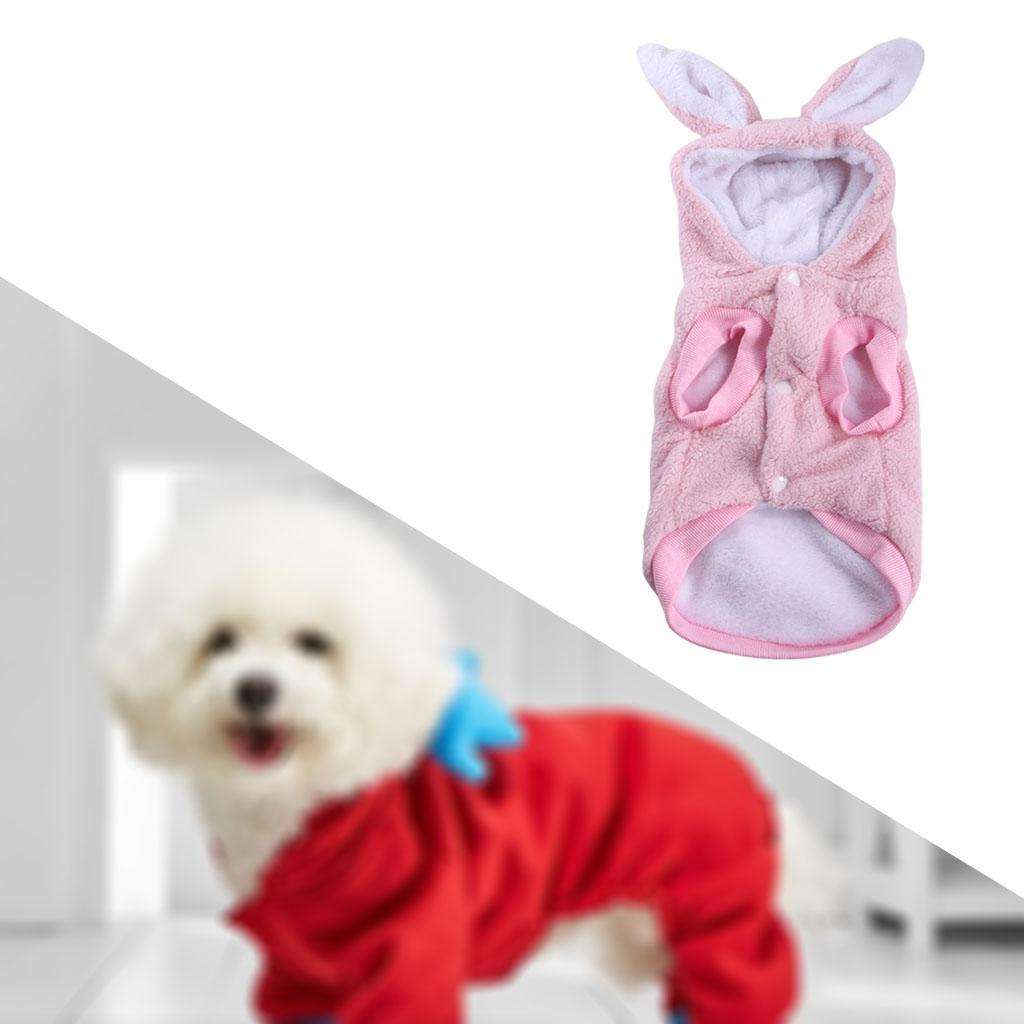 Cute Hoodie Outdoor Winter for Dogs Bichon Small