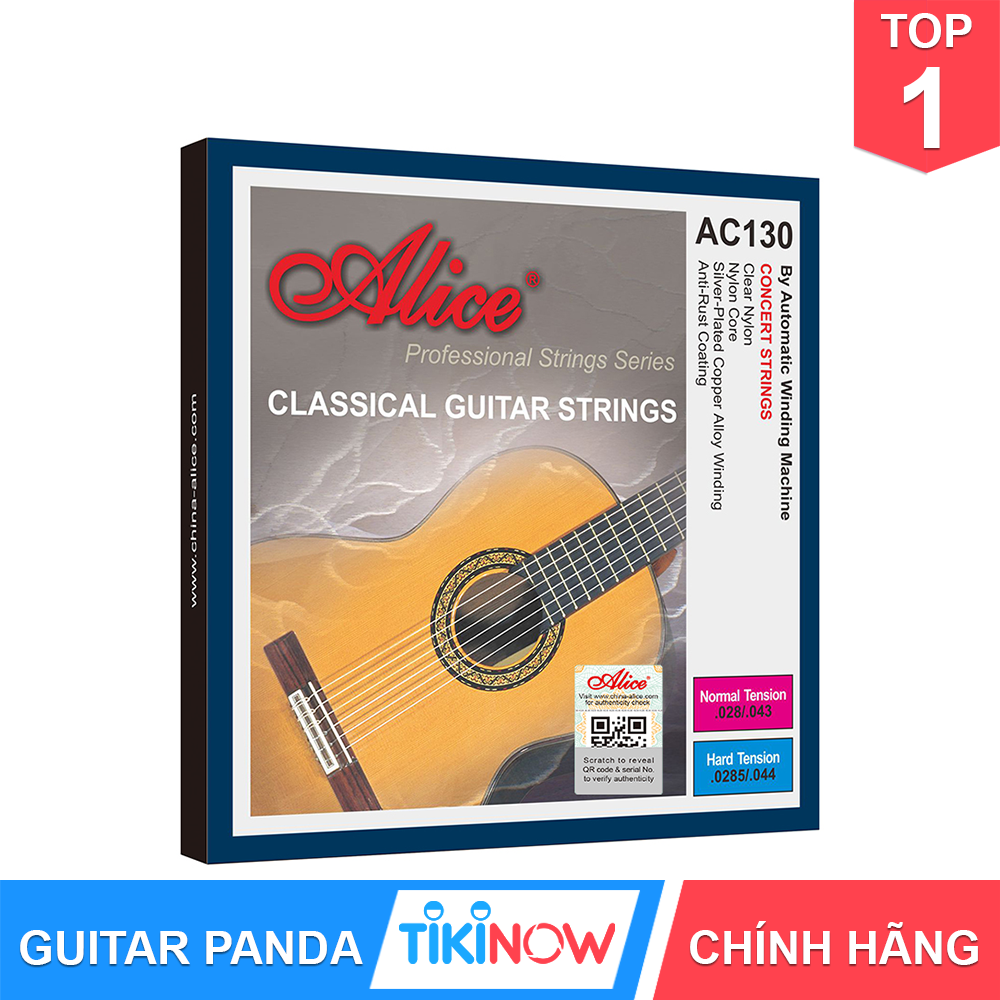 Dây Đàn Guitar Classic Nilon Cao Cấp Alice AC130 GUITAR PANDA