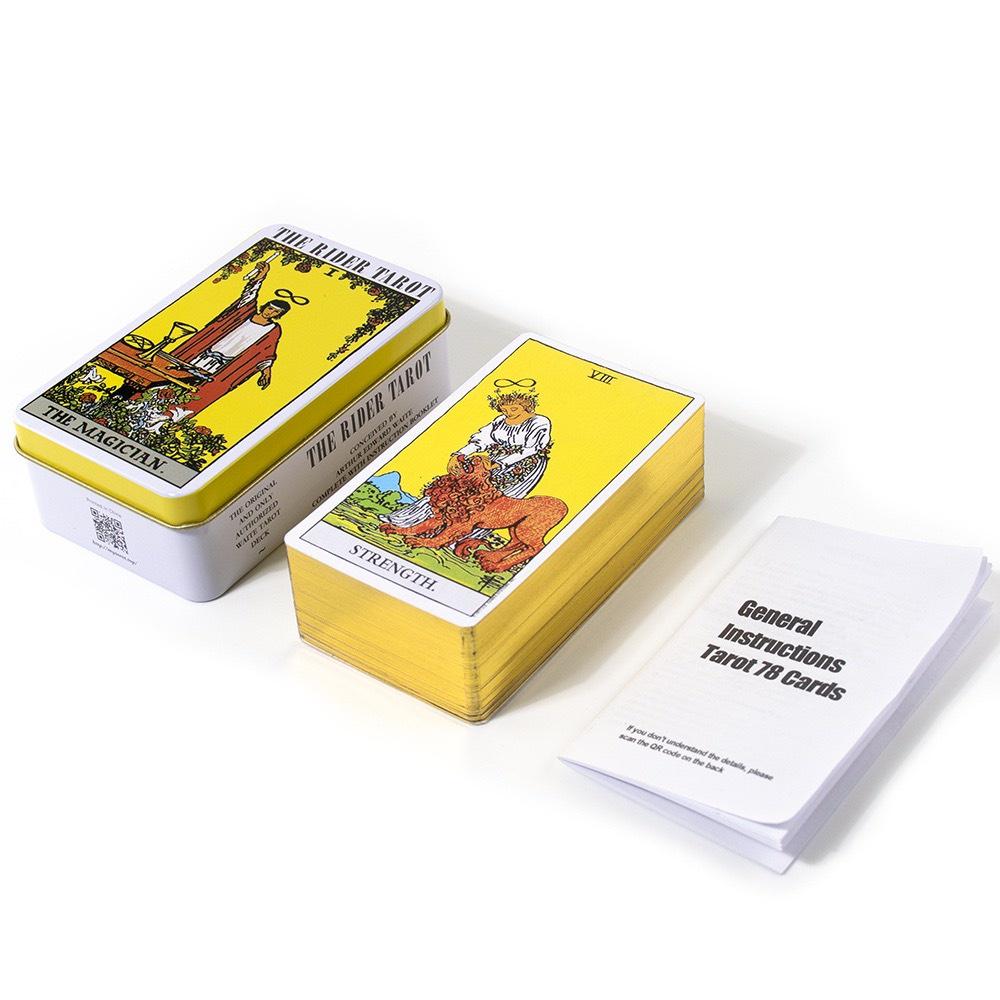 Bài Tarot Hộp Thiếc, Bộ Bài Bói The Rider Waite Tarot, Rider–Waite Tarot Deck