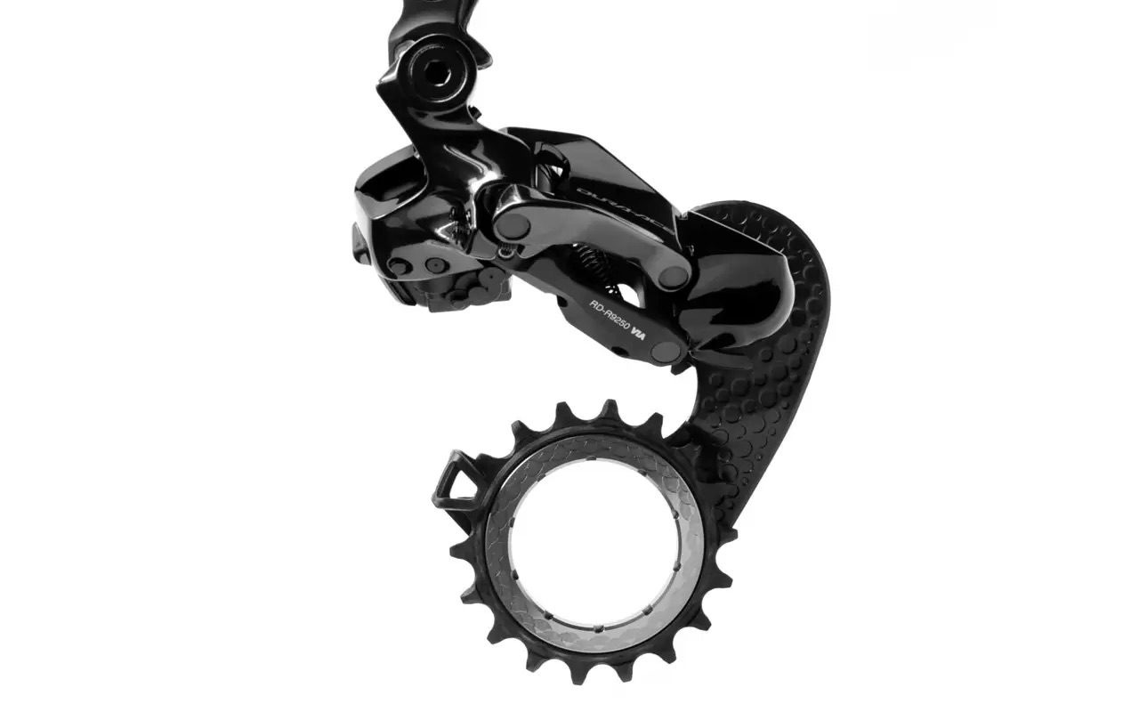 Bánh Xe Đề Xe Đạp Pulley Carbon-Ceramic HOLLOWcage OSPW 9200