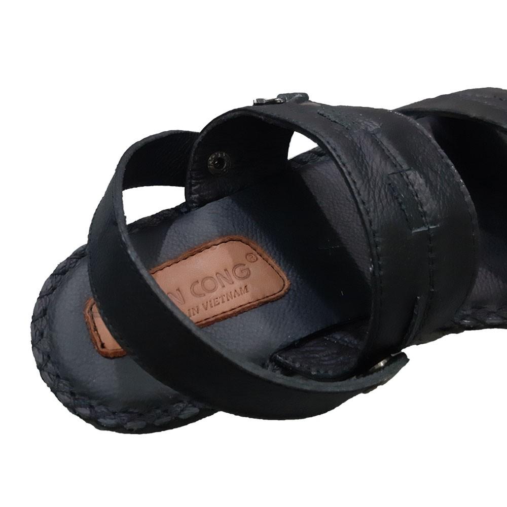 Giày Sandal Nam Da Bò Thật TIẾN CÔNG Sang Trọng TCF1067