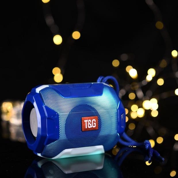 Loa bluetooth TG162 Âm Thanh Siêu Trầm Thiết Kế Đèn Nhiều Màu Sắc Sáng Tạo