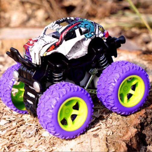 Xe ô tô địa hình Nhào Lộn chi tiết Y Như Thật Monster truck