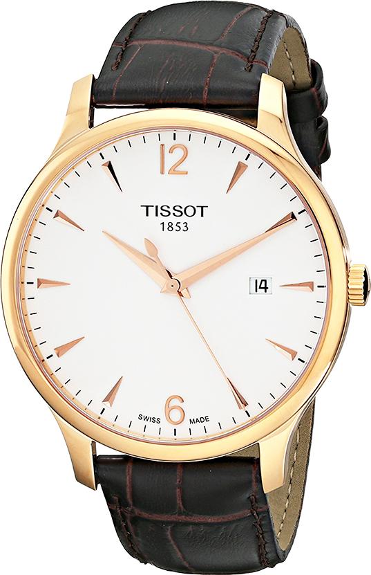 Đồng Hồ Nam Dây Da Tissot T063.610.36.037.00 (42mm) - Trắng