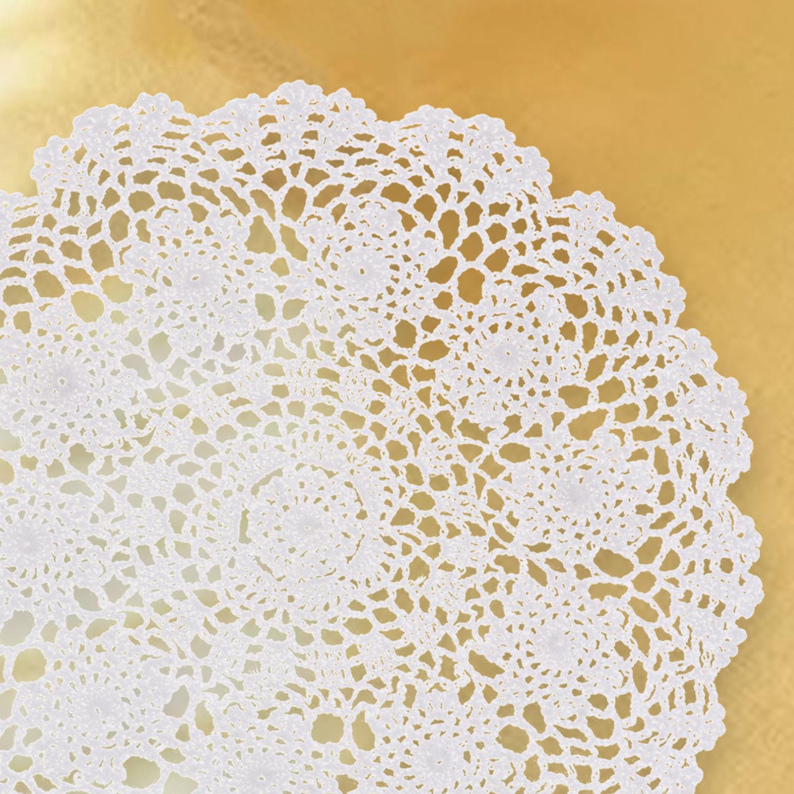 Doily doily doily doily doily doily doily white mother-of-pearl