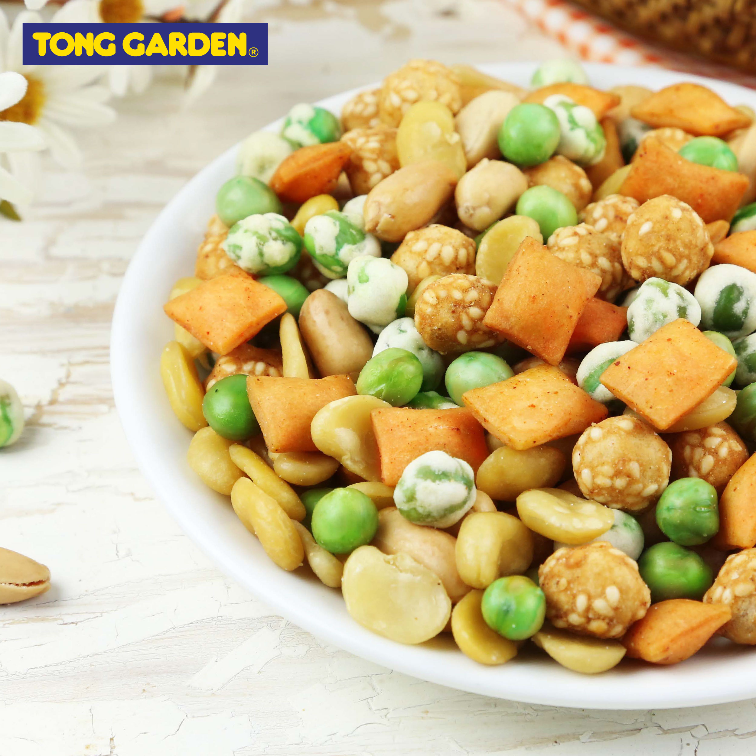 ĐẬU PHỘNG DA CÁ SỮA DỪA TONG GARDEN LON 190G