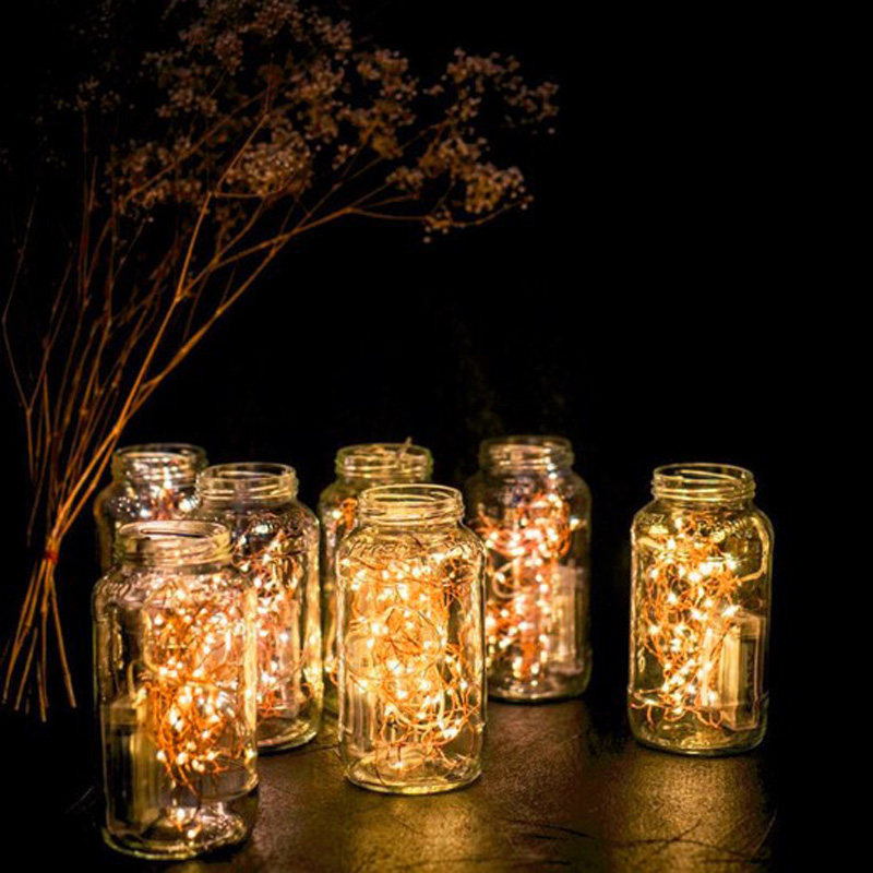 Đèn đom đóm Fairy Light chuỗi dây đồng trang trí