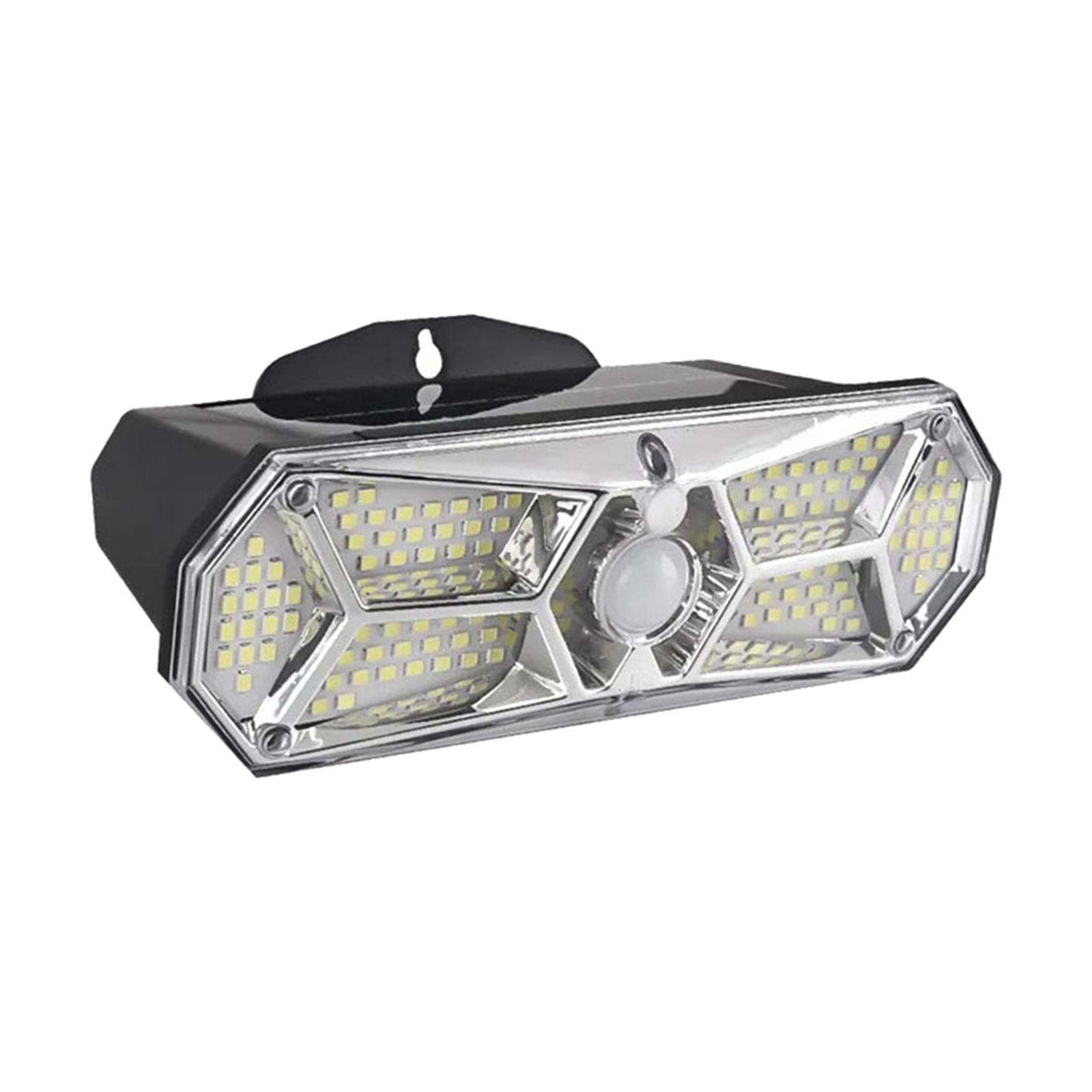 Solar Lights Wall Lamp Waterproof with Sensor for Balcony Patio Path
