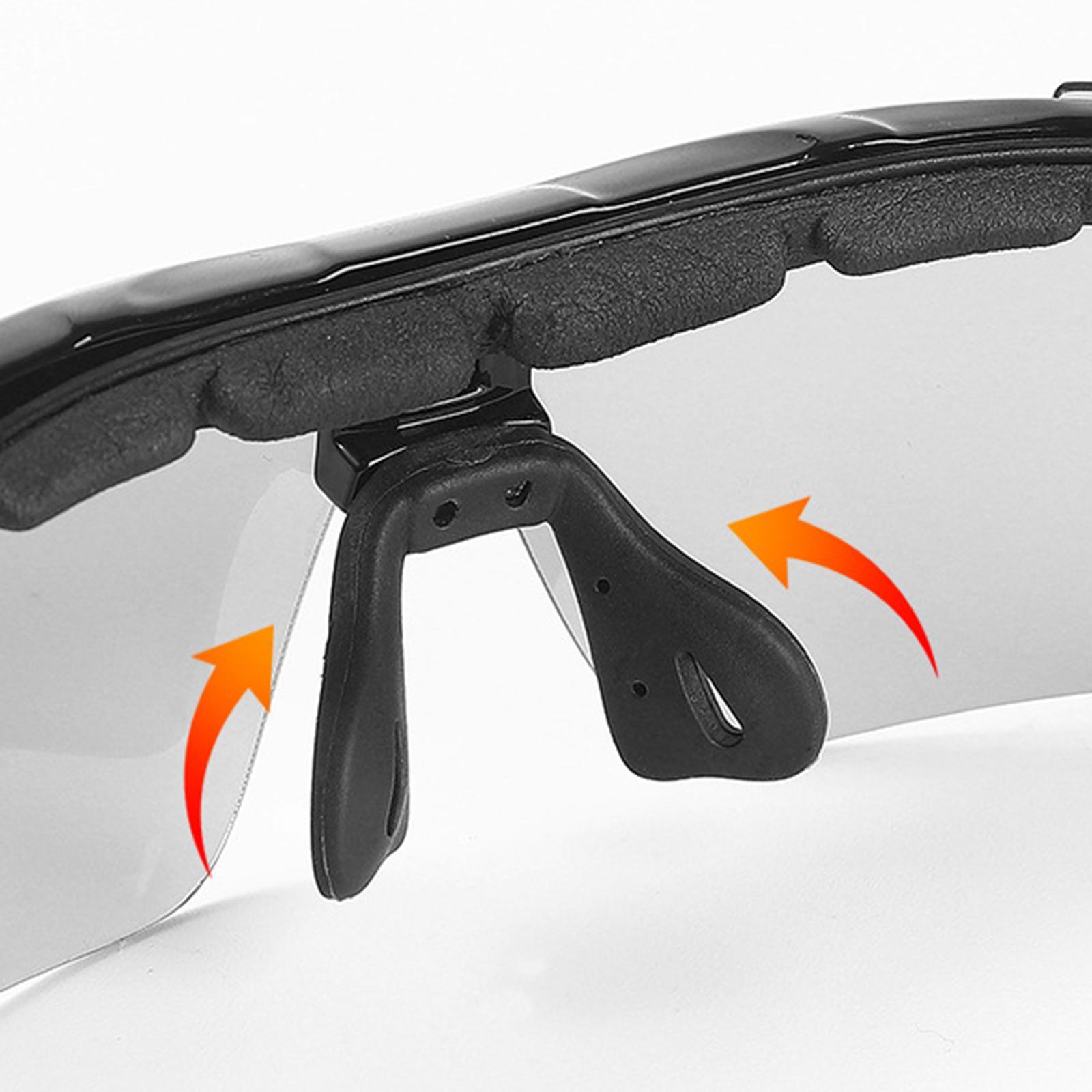 Photochromic Cycling Glasses Discoloration Bike Goggles Sports Eyewear