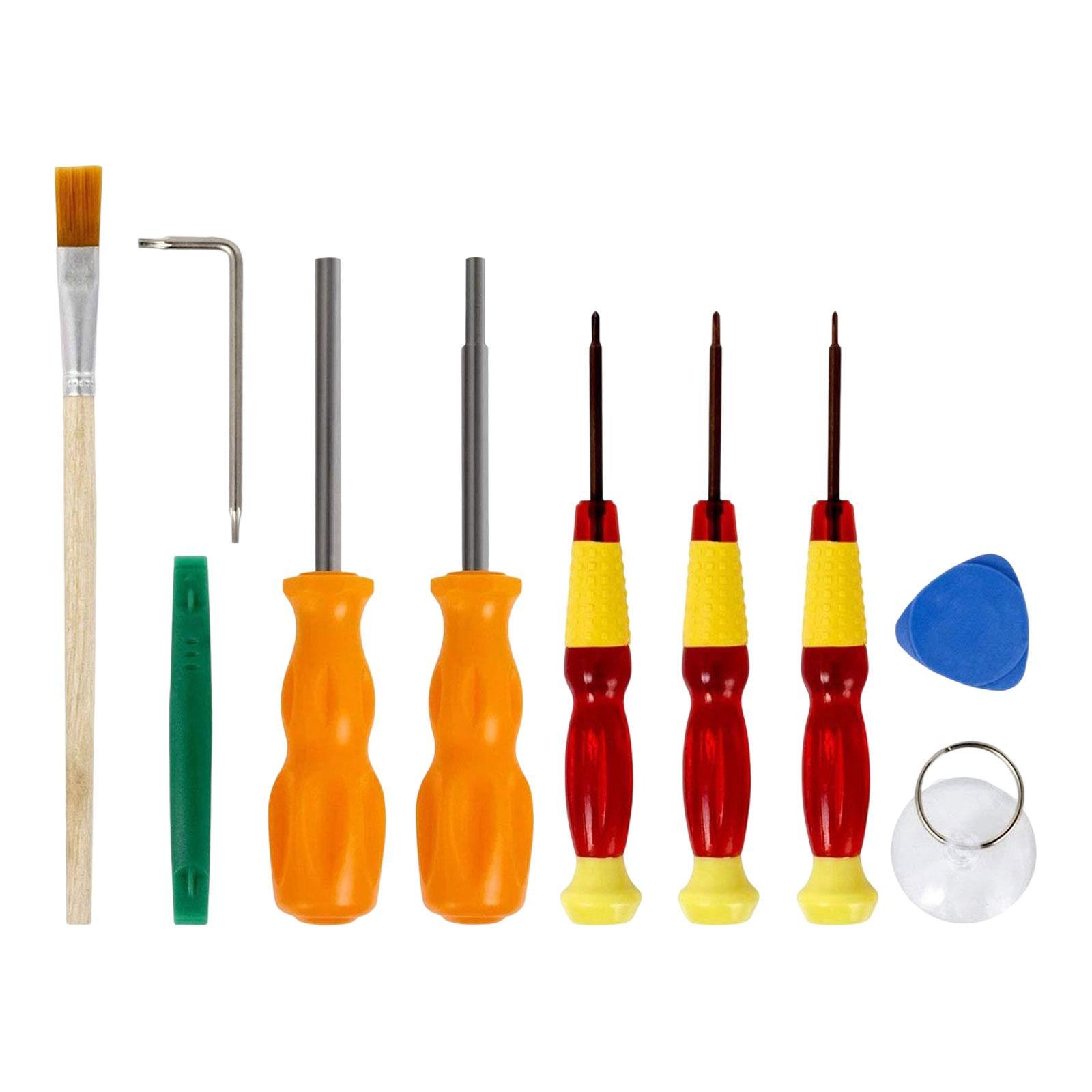 9x Professional Screwdriver Set Durable Accessories T8 for Game Console