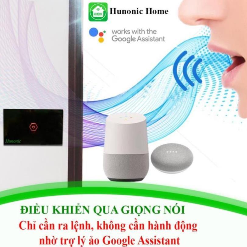 Công tắc wifi Lahu 4000W Hunonic dùng cho máy bơm, bình nóng lạnh Công tắc điều khiển từ xa qua điện thoại