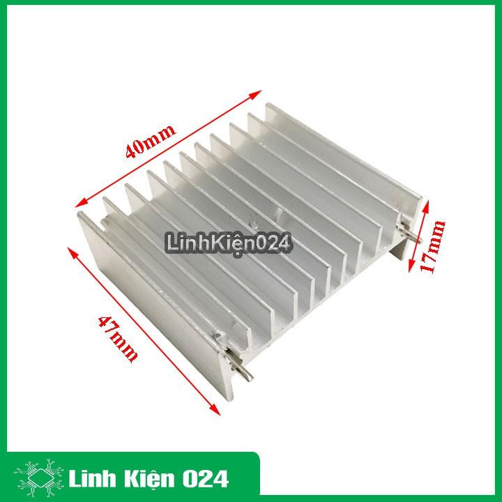 Tản Nhiệt Nhôm 47x17x40mm