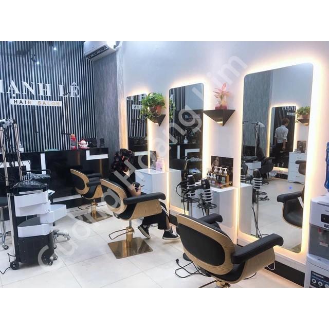 Gương soi toàn thân có đèn led cảm ứng thông minh không viền treo tường trang điểm makeup giá rẻ guonghoangkim mã HK-1010