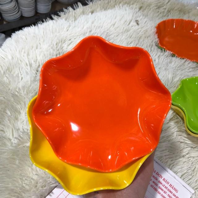 Set 2 đĩa phíp bèo dáng tròn. Màu ngẫu nhiên