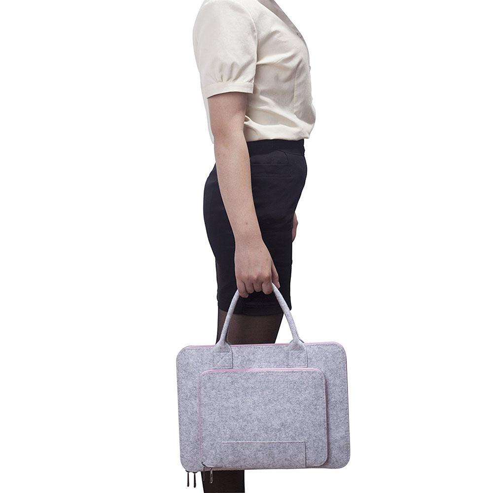 11/13/15. Túi Chống Sốc Laptop 6/17 Inch, Cảm Thấy Laptop Máy Tính Xách Tay Máy Tính Case Tặng Túi Đựng Có Tay Cầm Dành Cho Asus / Lenovo