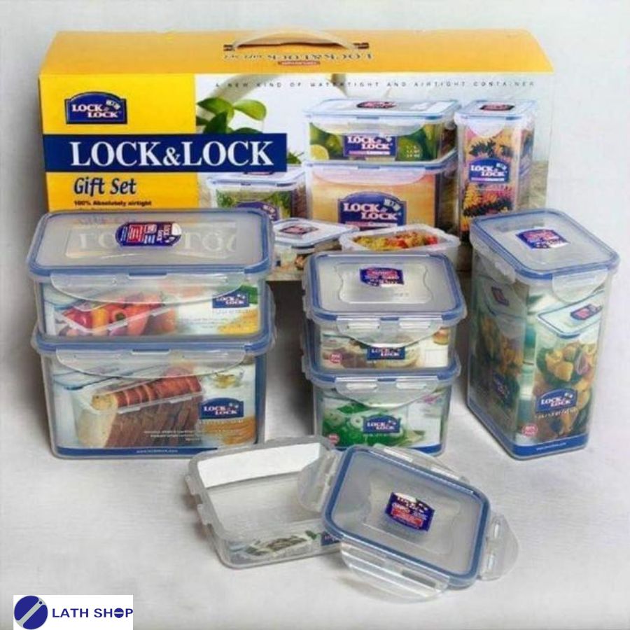 Bộ 6 Hộp Nhựa Lock&Lock Classic 6EA HPL818SHP