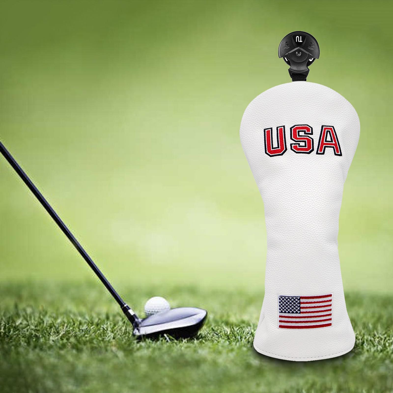 Golf Covers Head Covers Driver Fairway Woods Headcovers for Golf Club Fits All Fairway and Driver Clubs