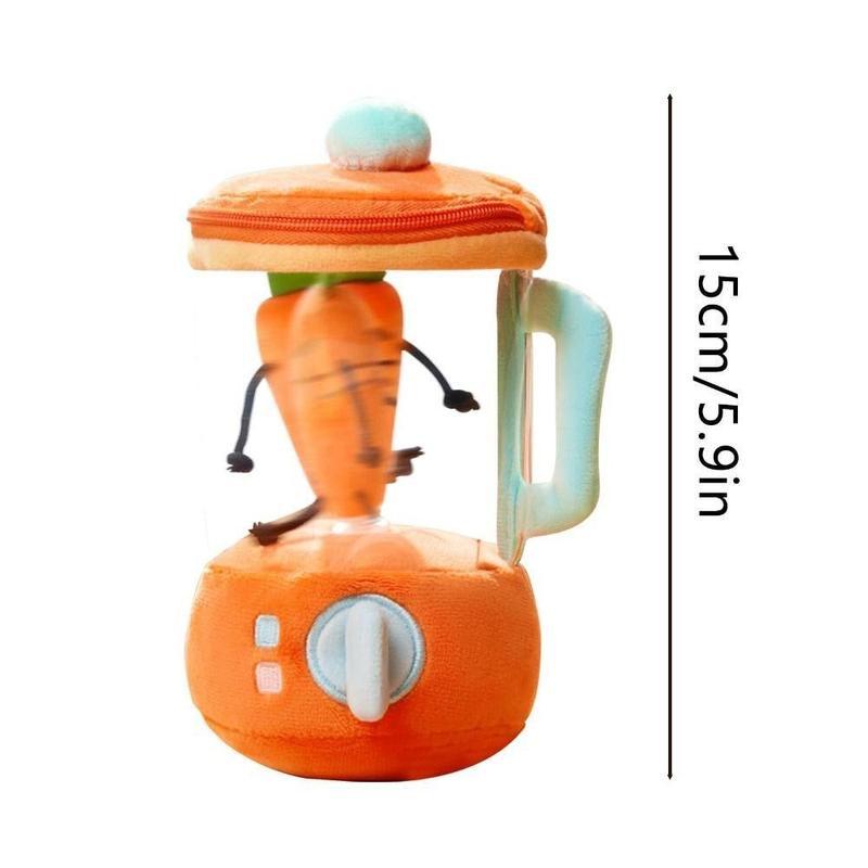 Gấu bông máy xay sinh tố Cà rốt 15cm Plush Carrot Juicer Toy